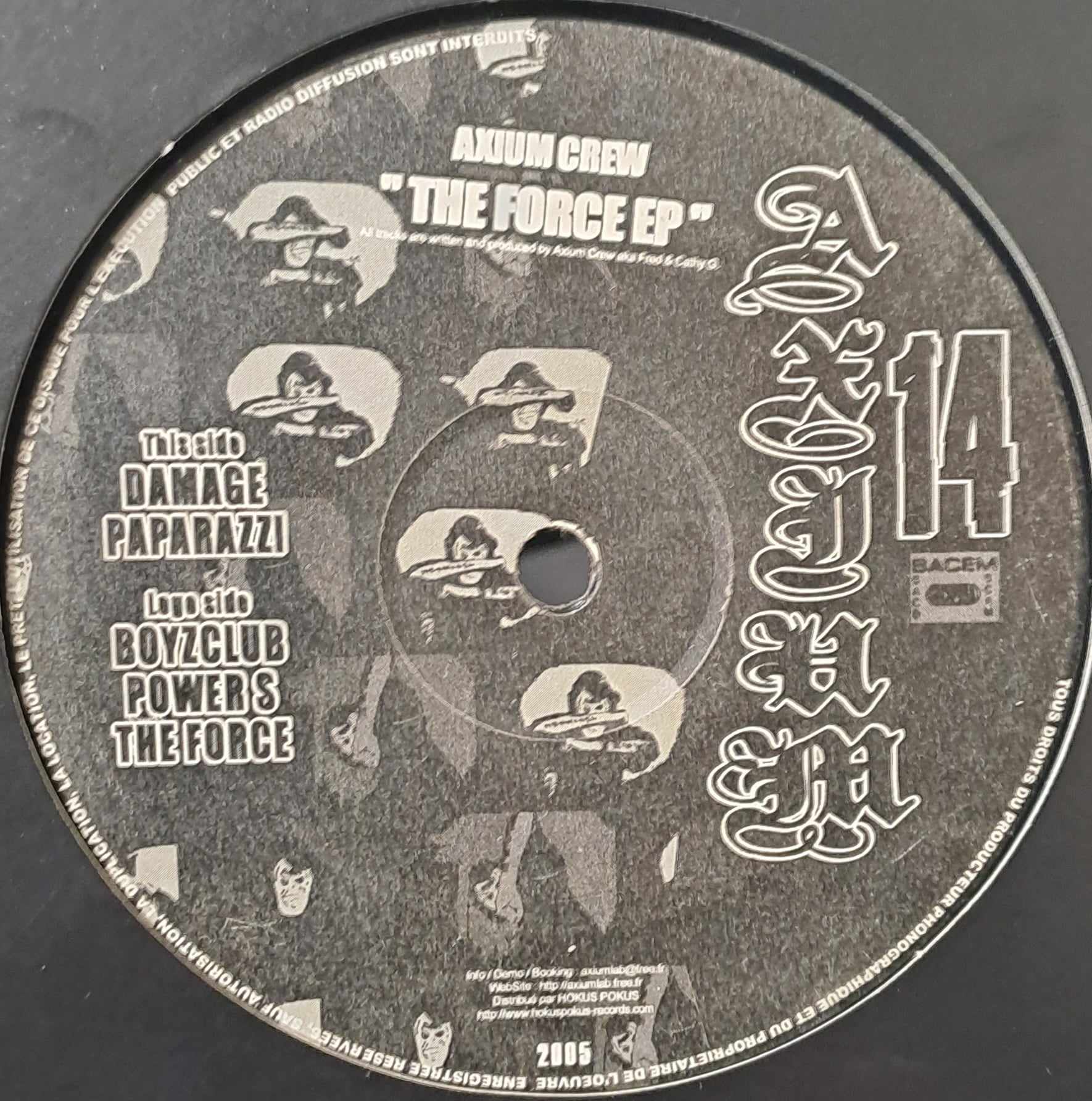 Axium 14 - vinyle freetekno